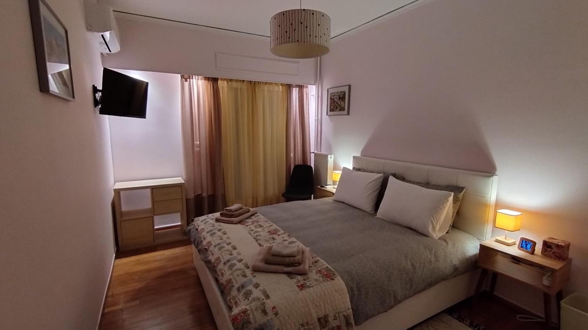 אתונה Spacious Flat Ideal For Families מראה חיצוני תמונה
